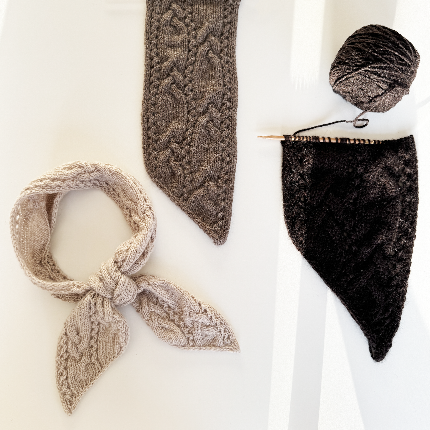 Lacy Braid Scarf