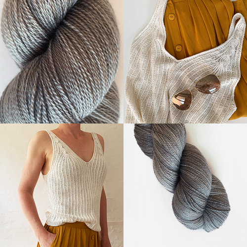 Cascade Camisole - KIT - Tonal Silk Lace