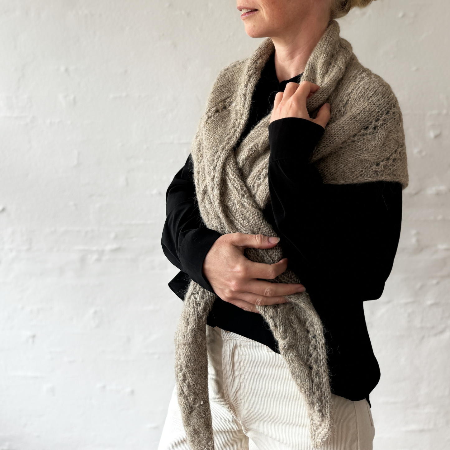 Lacy Braid Shawl