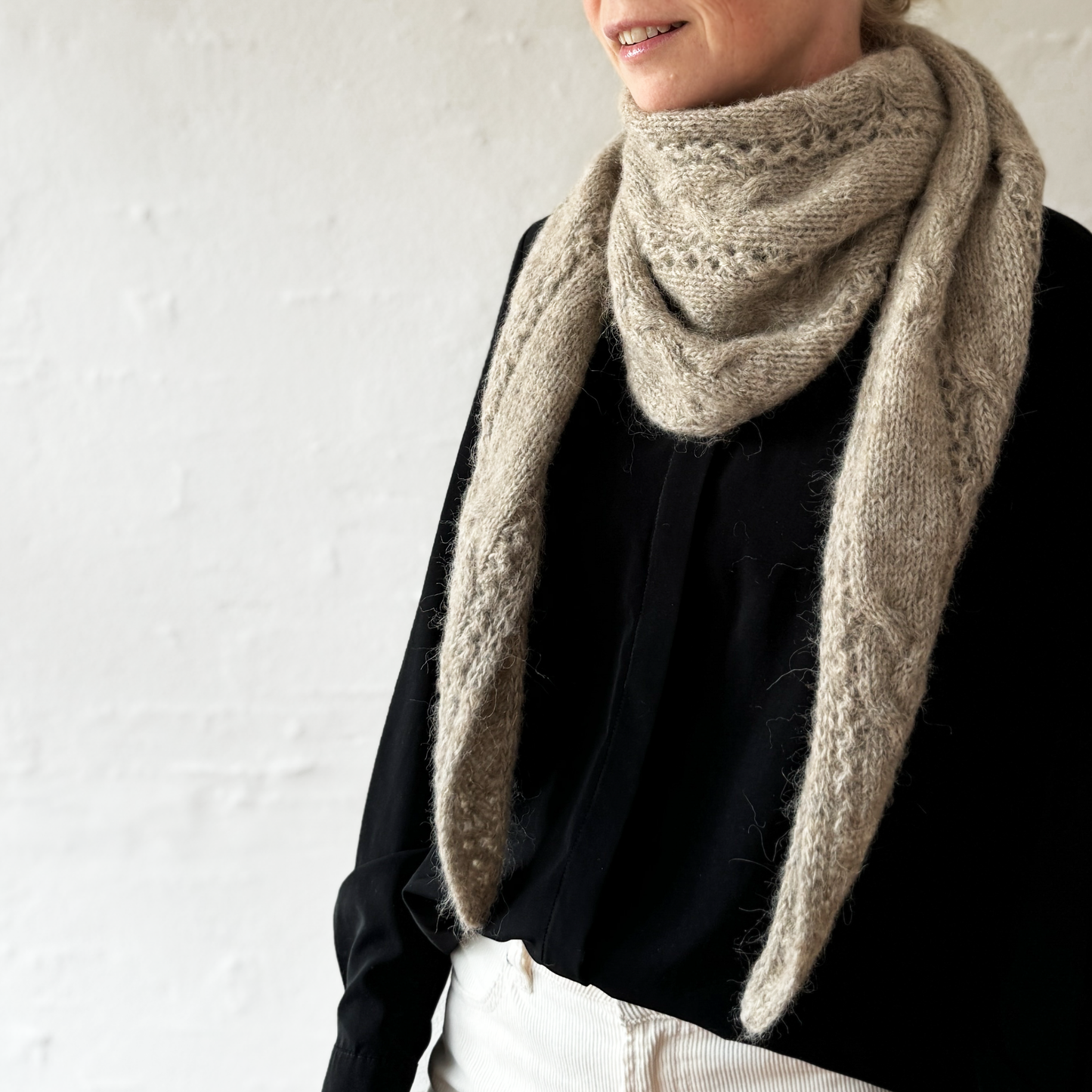 Lacy Braid Shawl