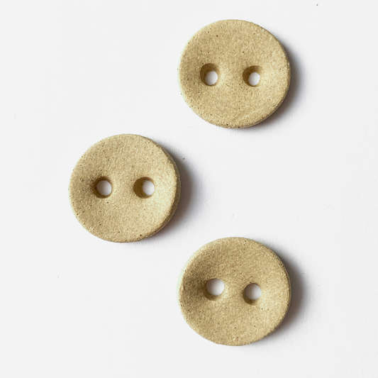Sandstone - Raw Ceramic Buttons