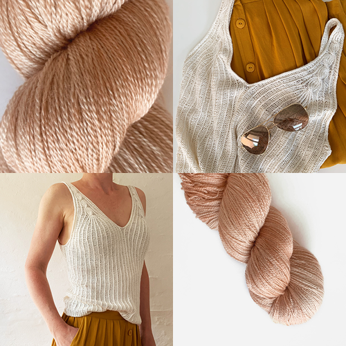 Cascade Camisole - KIT - Tonal Silk Lace