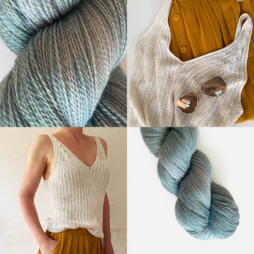 Cascade Camisole - KIT - Tonal Silk Lace