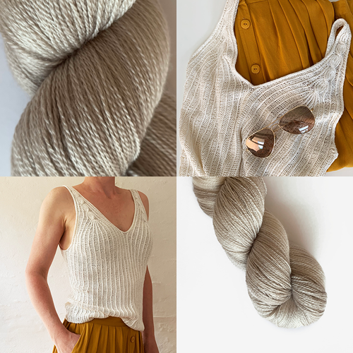 Cascade Camisole - KIT - Tonal Silk Lace