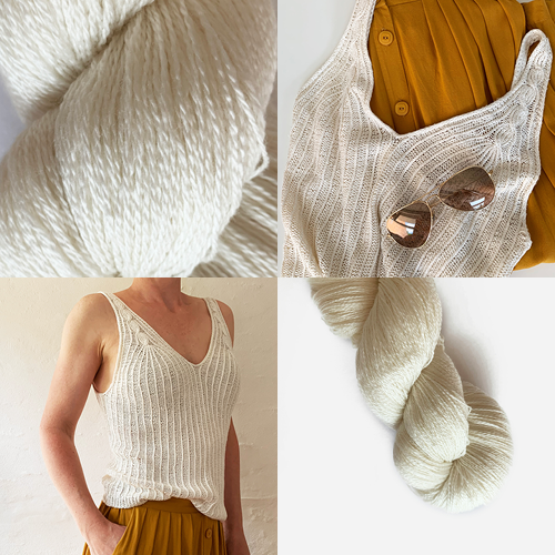 Cascade Camisole - KIT - Tonal Silk Lace