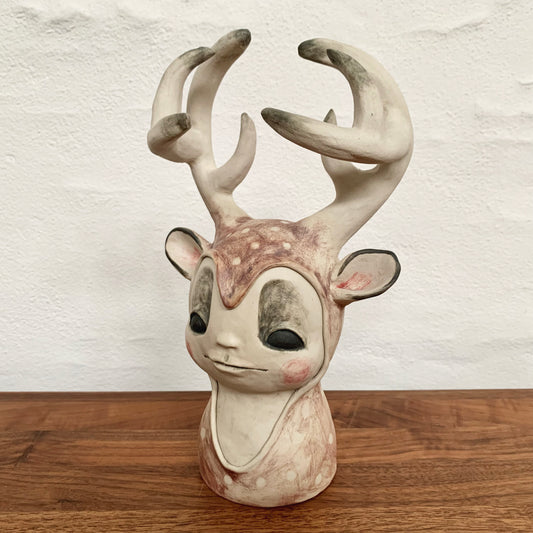 “Deer” - Ceramic Sculpture