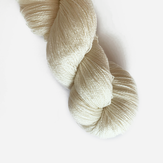 Ivory - Silk Lace