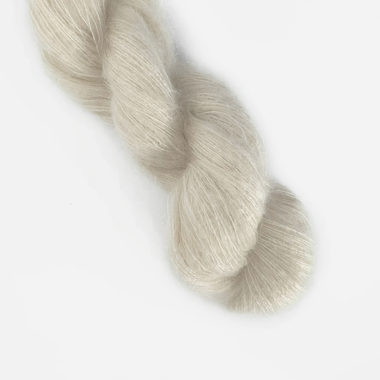 Ivory - Silk Mohair